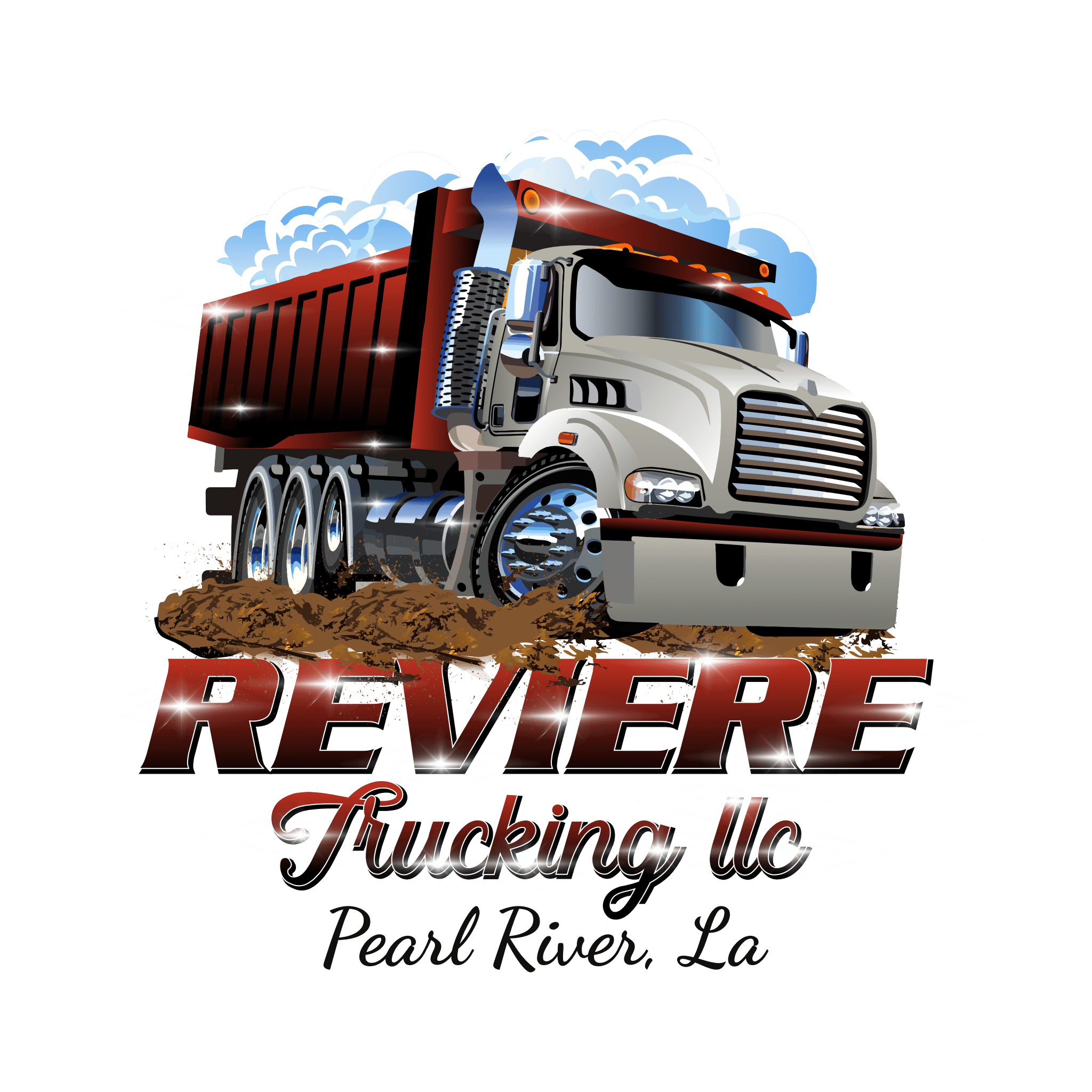 Reviere Trucking Logo
